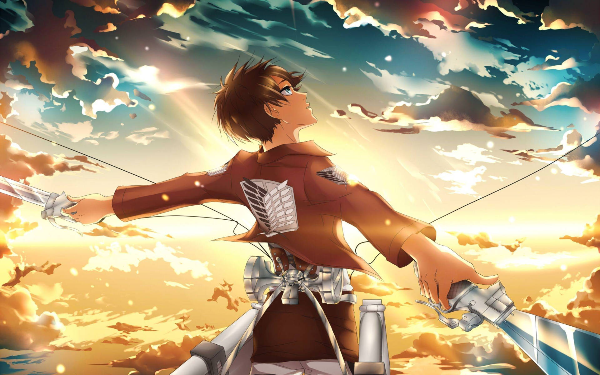 2560X1600 Eren Yeager Wallpaper and Background