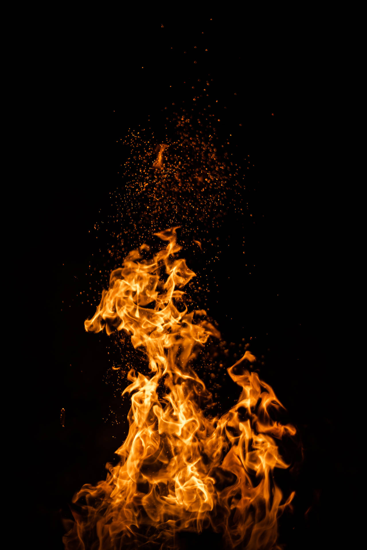 4480X6720 Fire Wallpaper and Background