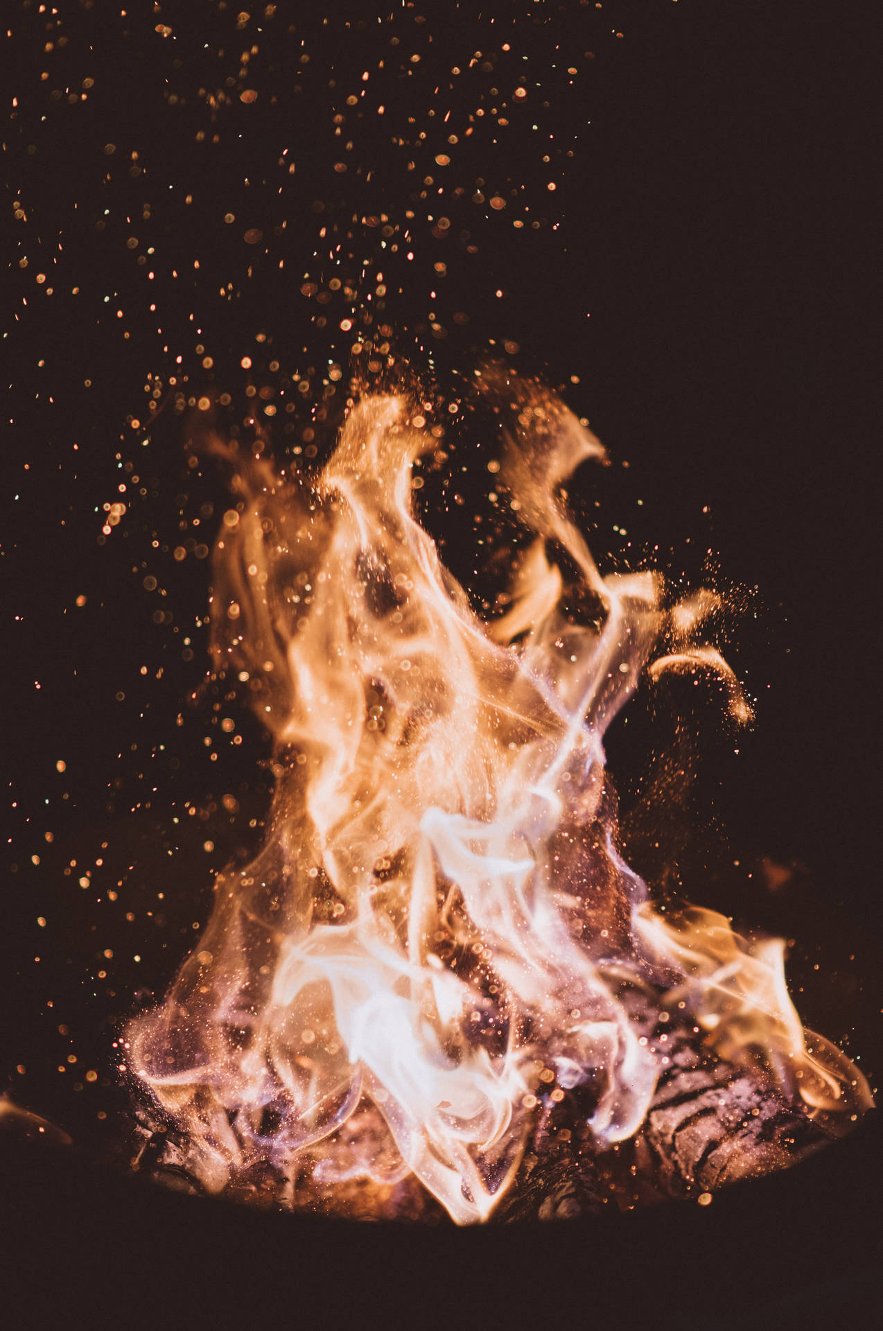 5074X7647 Fire Wallpaper and Background