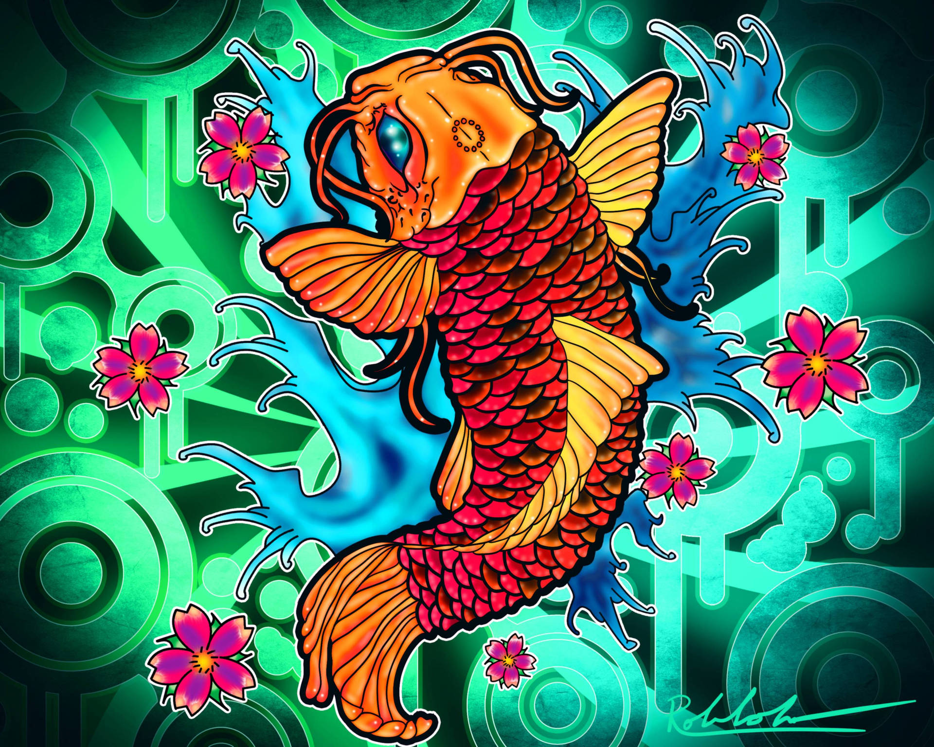3000X2400 Fish Wallpaper and Background