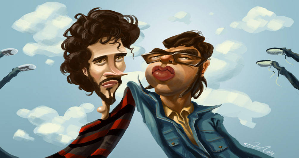 1005X531 Flight Of The Conchords Wallpaper and Background