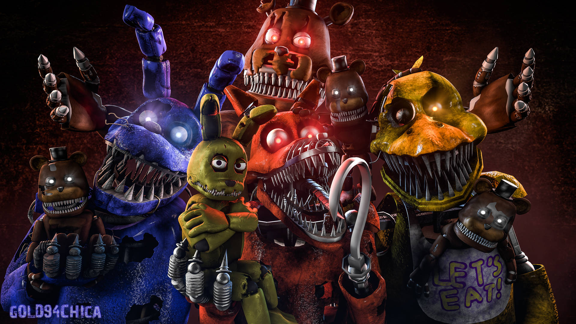 3840X2160 Fnaf Wallpaper and Background