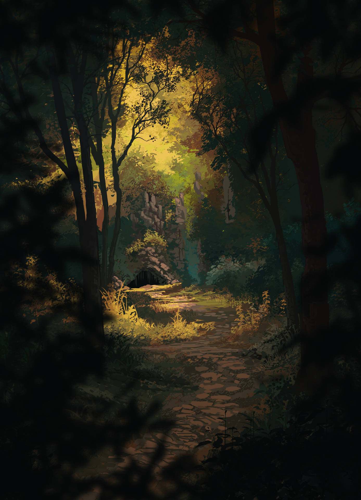 1920X2657 Forest Wallpaper and Background