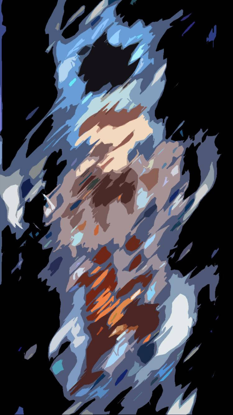 750X1334 Goku Ultra Instinct Wallpaper and Background