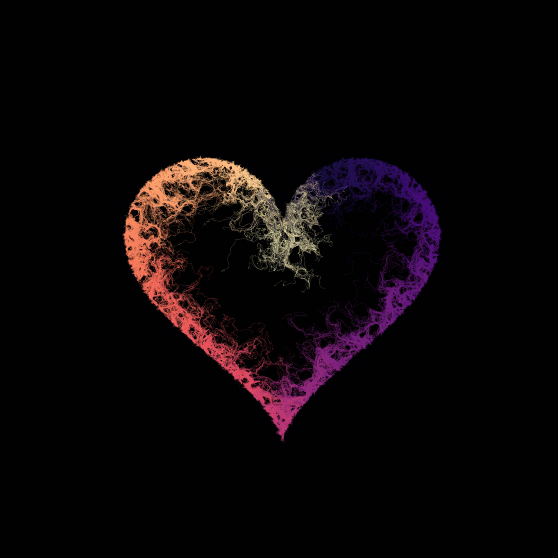 3000X3000 Heart Wallpaper and Background