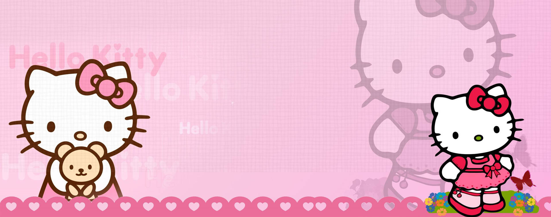 2560X1008 Hello Kitty Wallpaper and Background