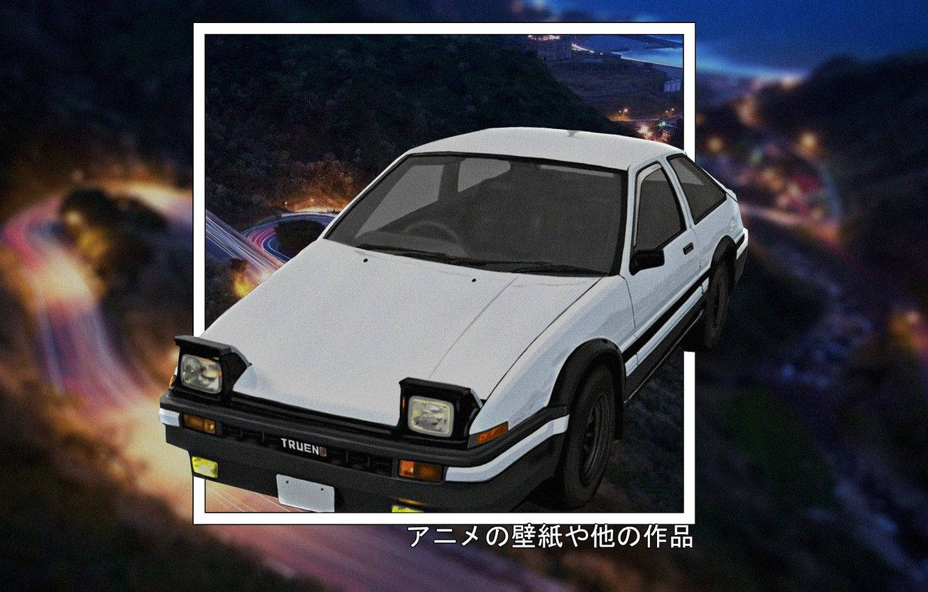 1332X850 Initial D Wallpaper and Background