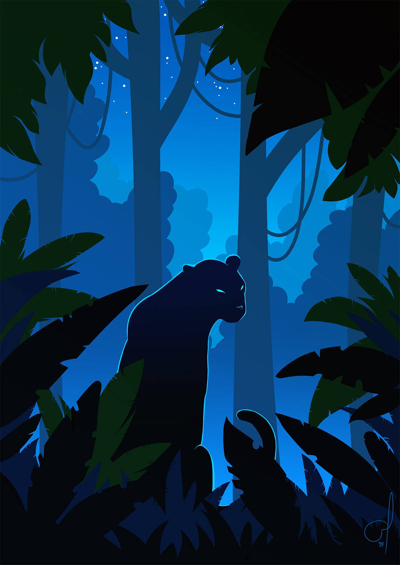2150X3036 Jungle Wallpaper and Background