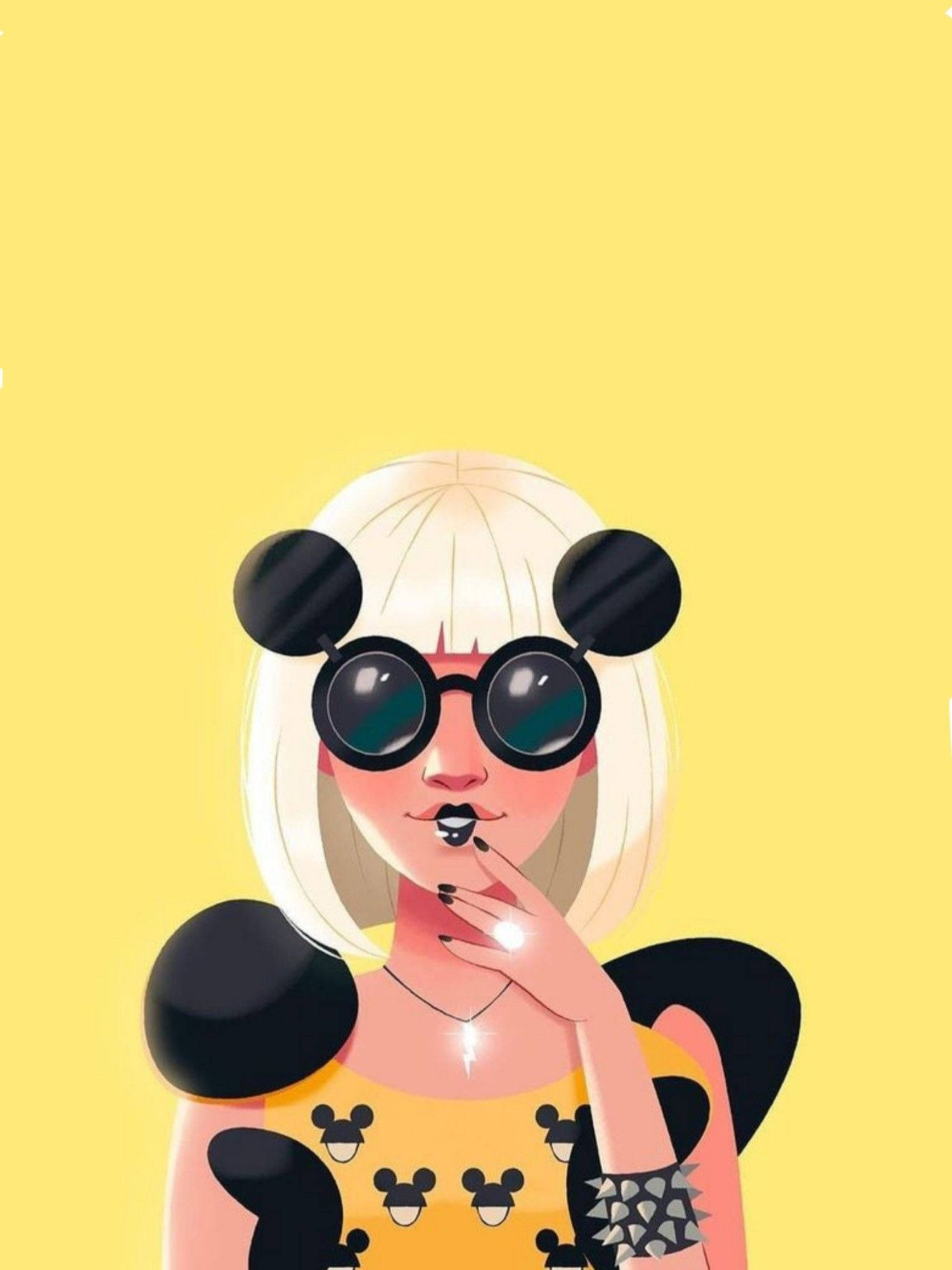 1330X1773 Lady Gaga Wallpaper and Background
