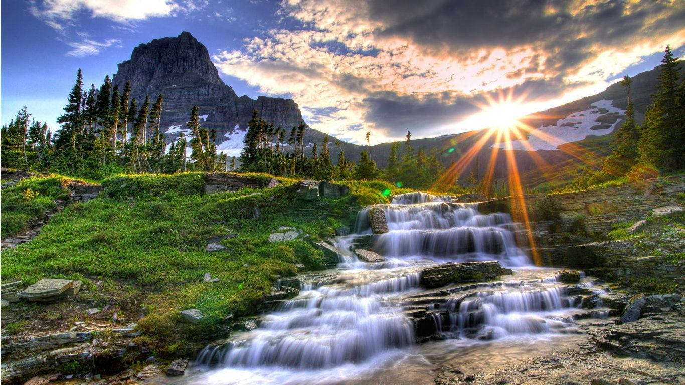 1366X768 Landscape Wallpaper and Background