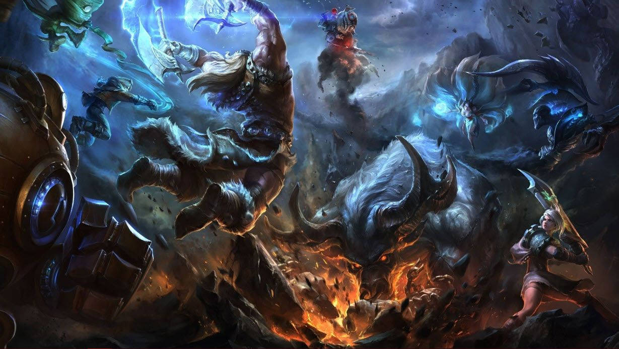 1229X693 League Of Legends Wallpaper and Background