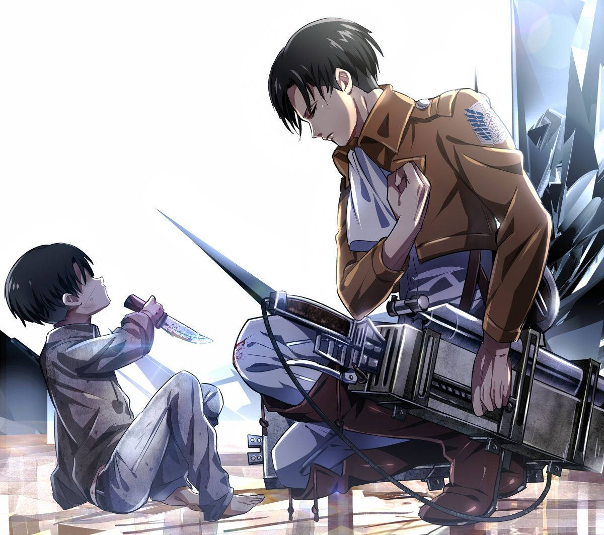 1200X1063 Levi Ackerman Wallpaper and Background