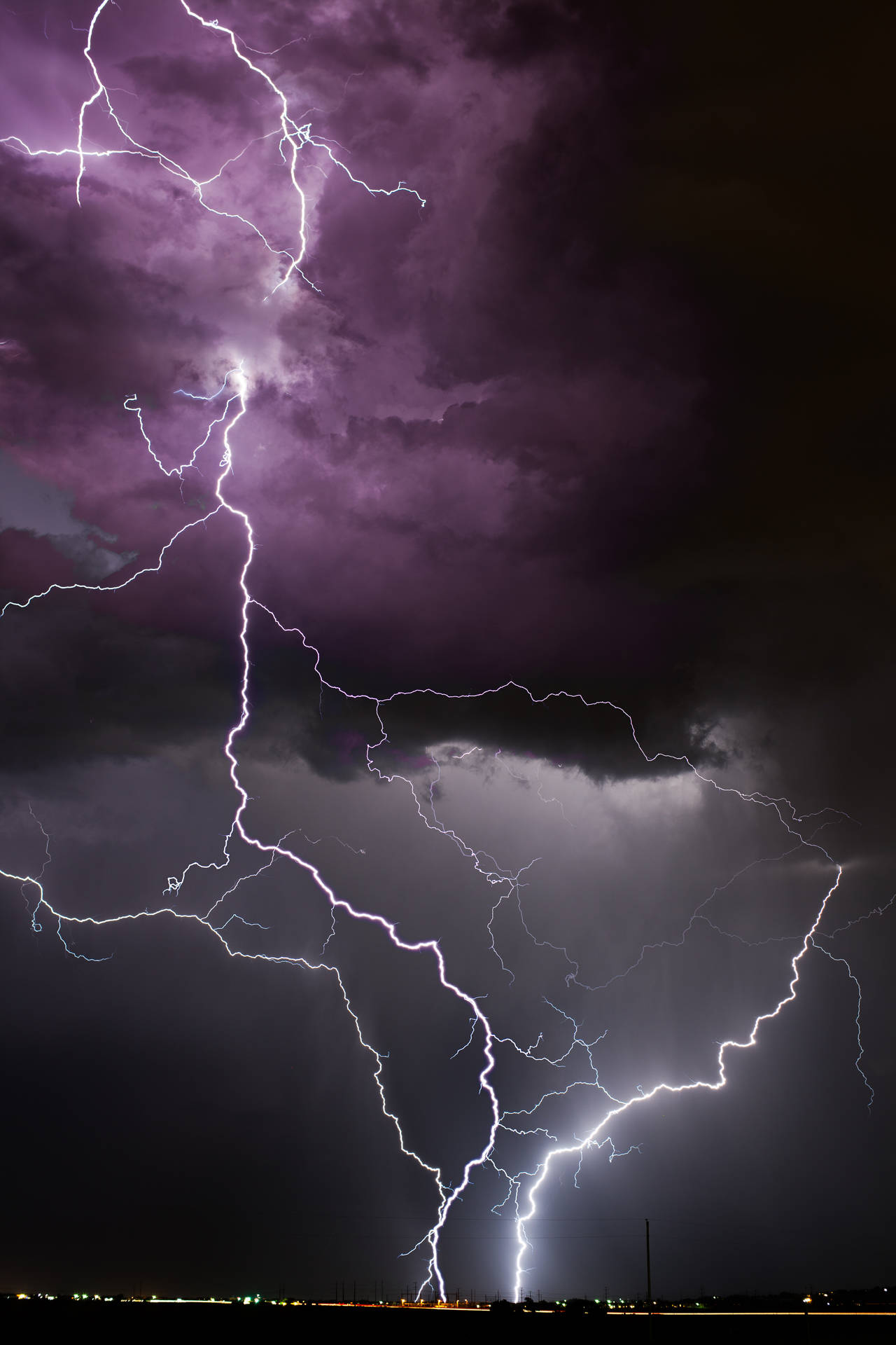 3744X5616 Lightning Wallpaper and Background