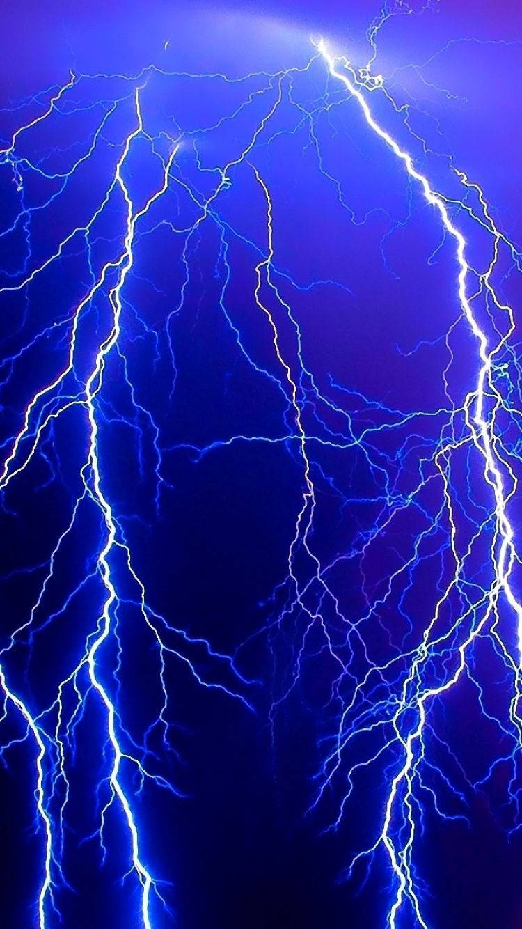 750X1334 Lightning Wallpaper and Background