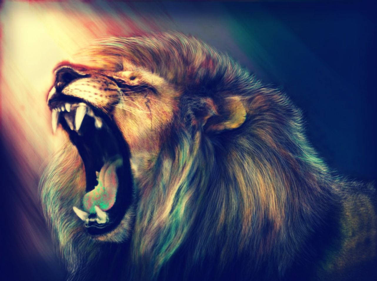 1282X956 Lion Wallpaper and Background