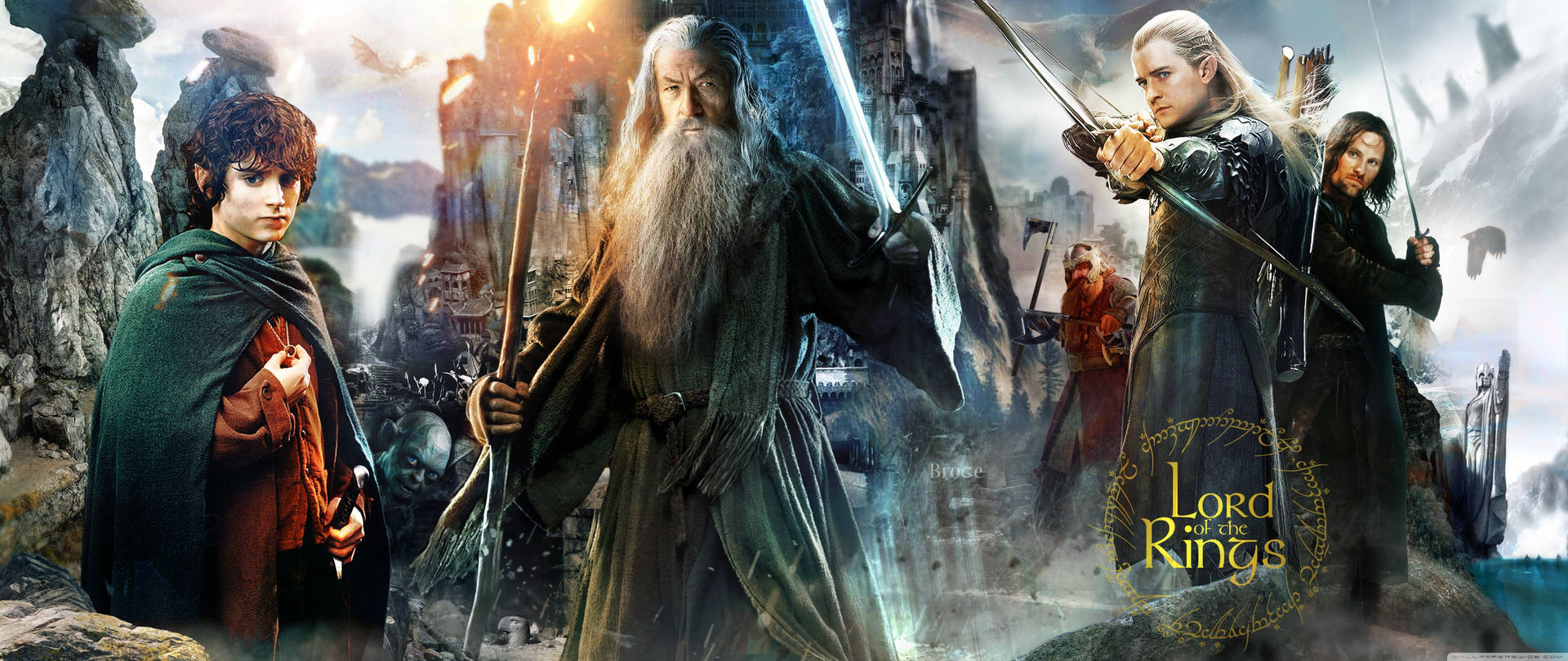 5120X2160 Lord Of The Rings Wallpaper and Background