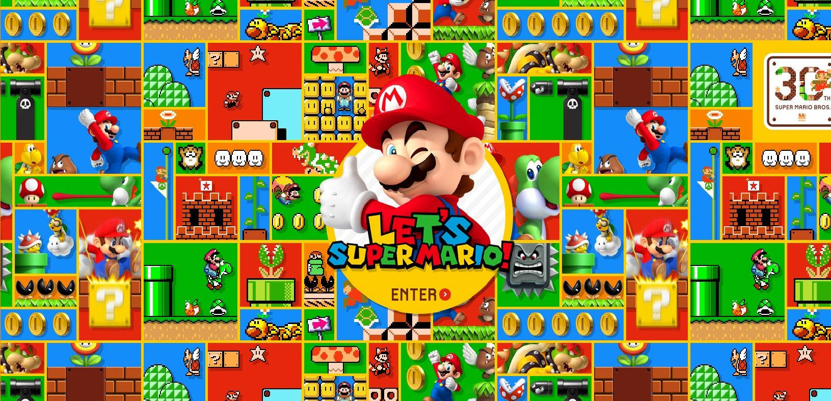 1631X787 Mario Wallpaper and Background