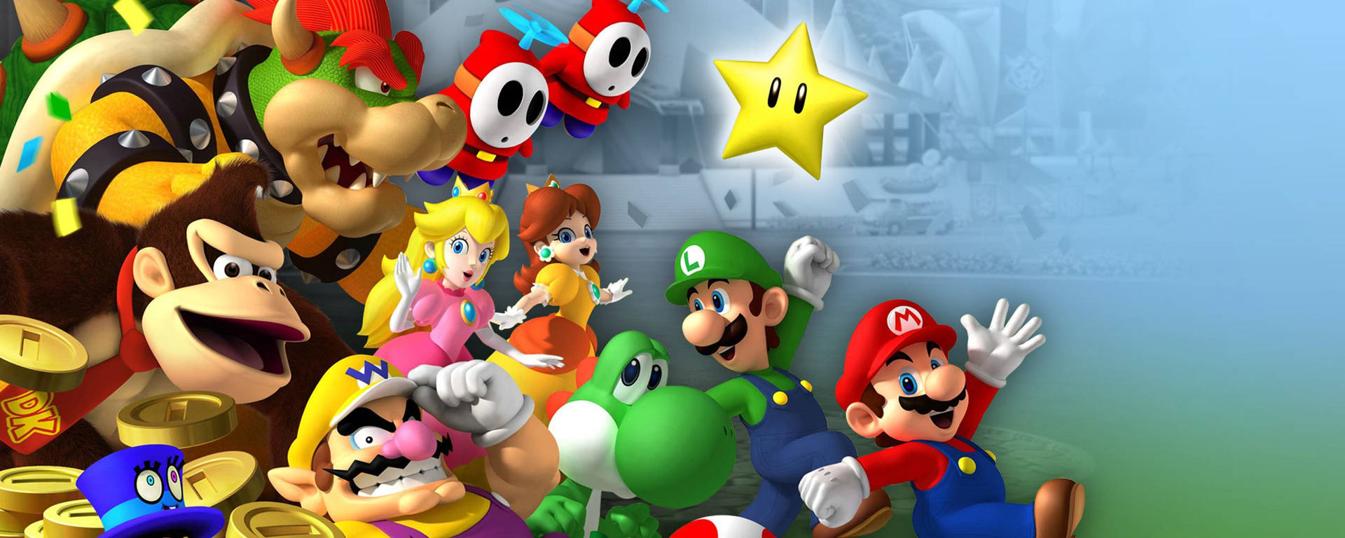 2560X1024 Mario Wallpaper and Background