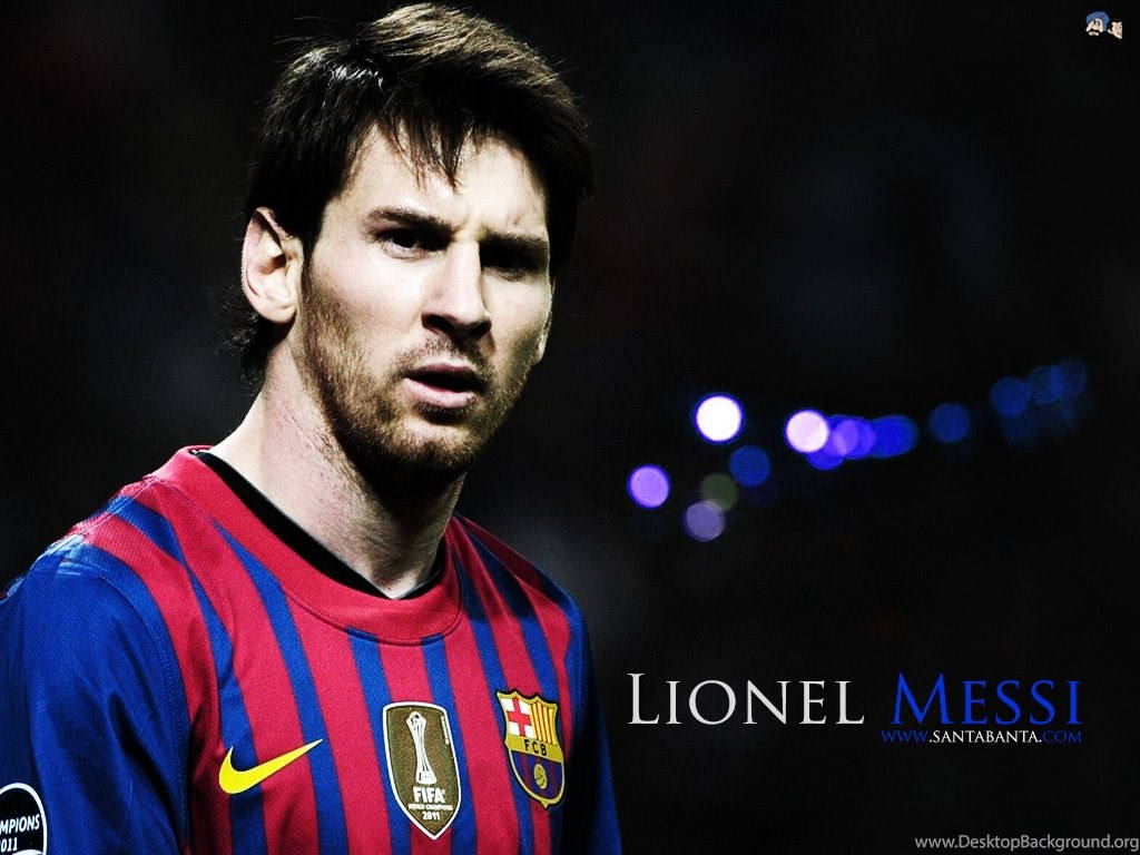 1024X768 Messi Wallpaper and Background