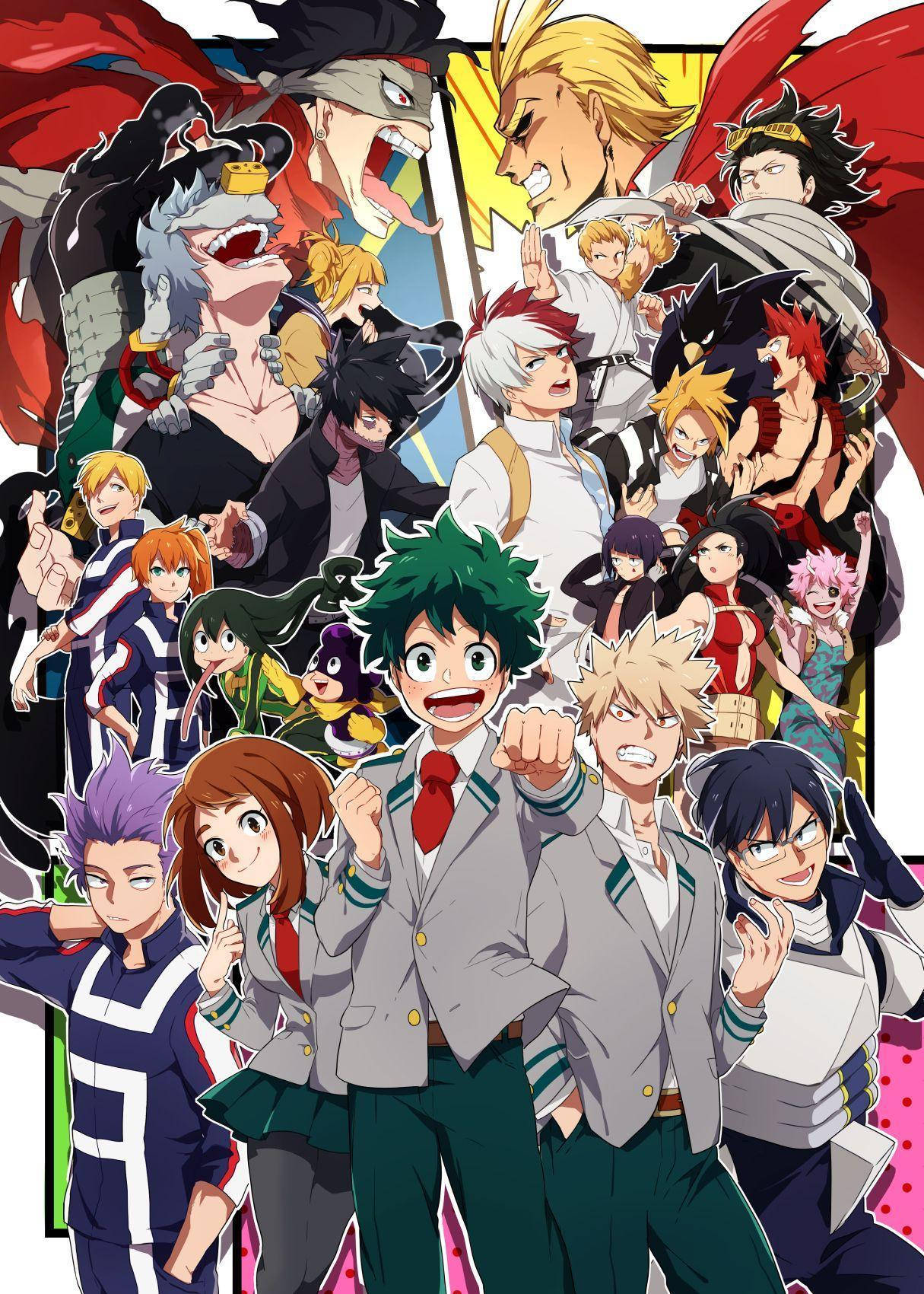 1215X1700 Mha Wallpaper and Background