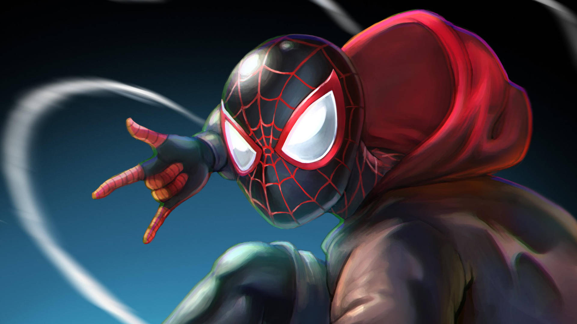 2059X1158 Miles Morales Wallpaper and Background