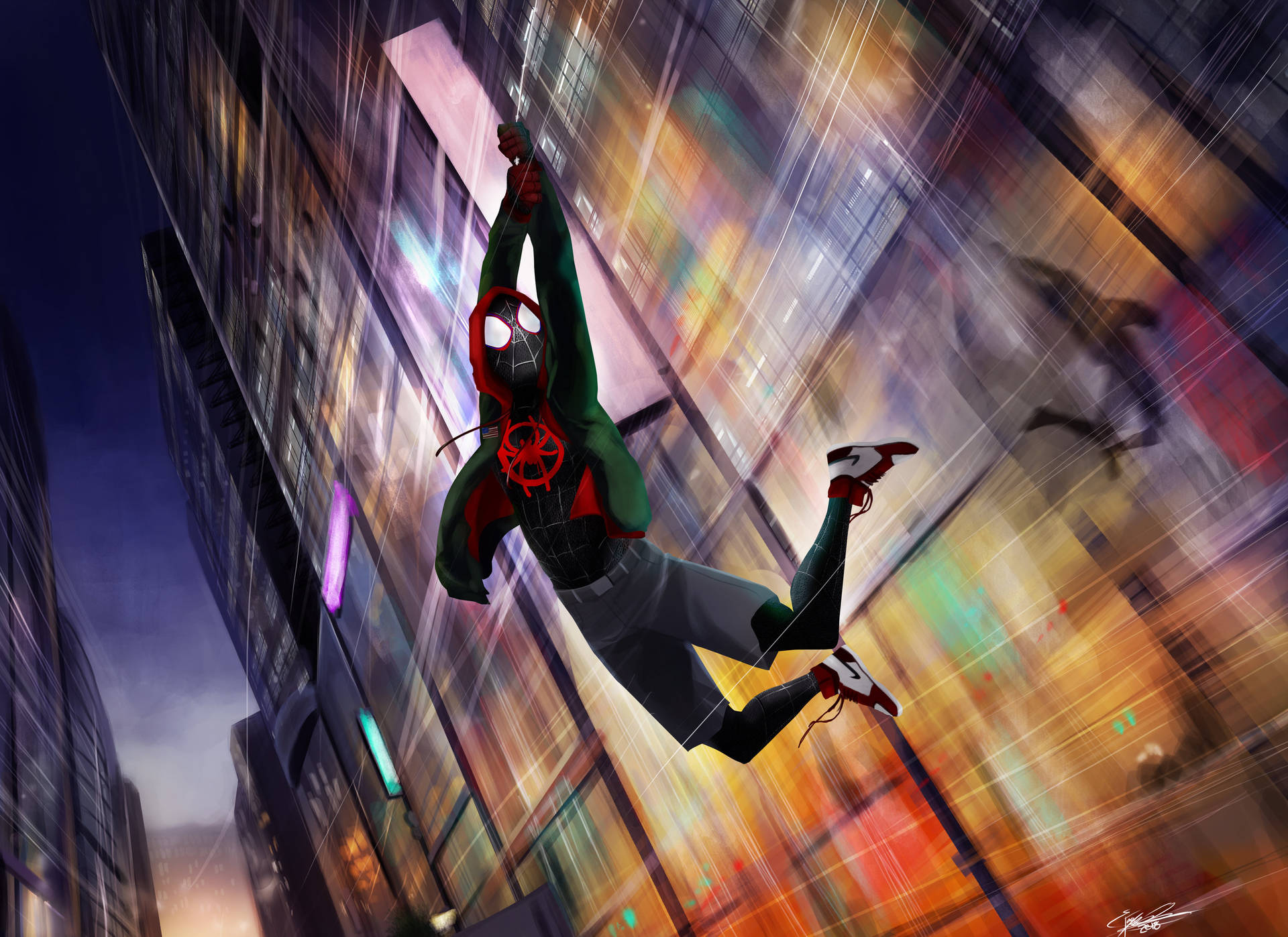 2870X2090 Miles Morales Wallpaper and Background