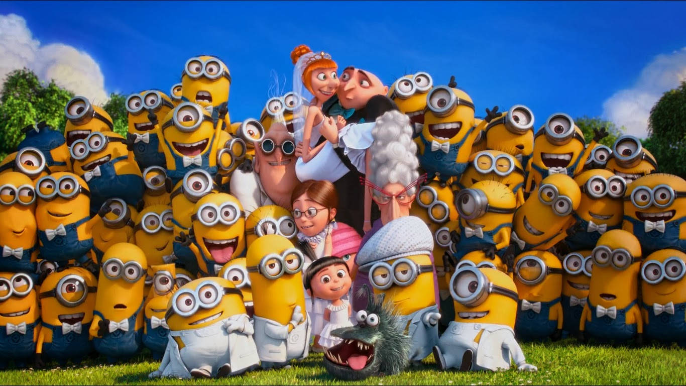 1366X768 Minions Wallpaper and Background