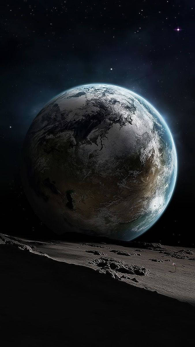 676X1200 Moon Wallpaper and Background