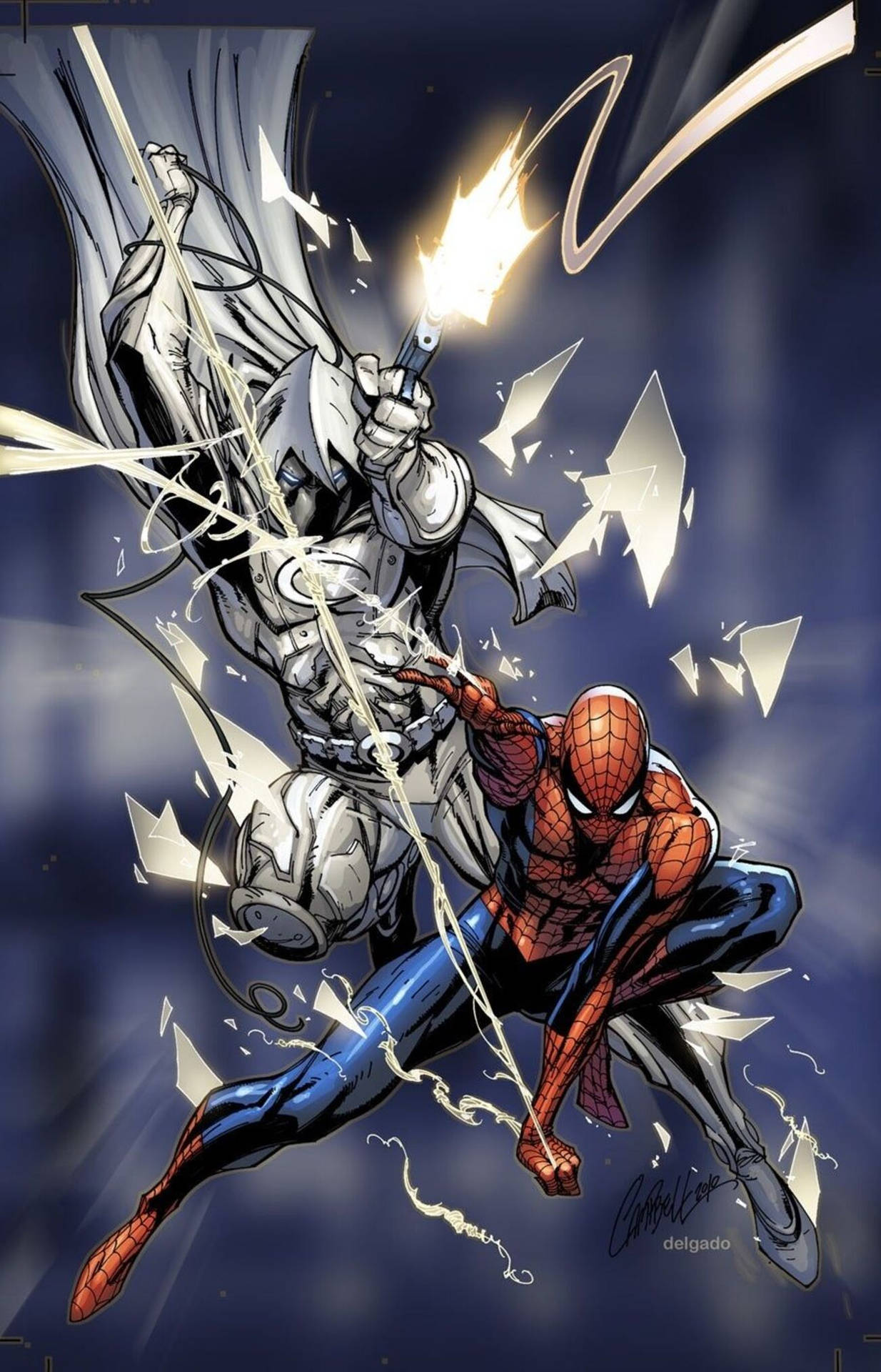 1300X2022 Moon Knight Wallpaper and Background