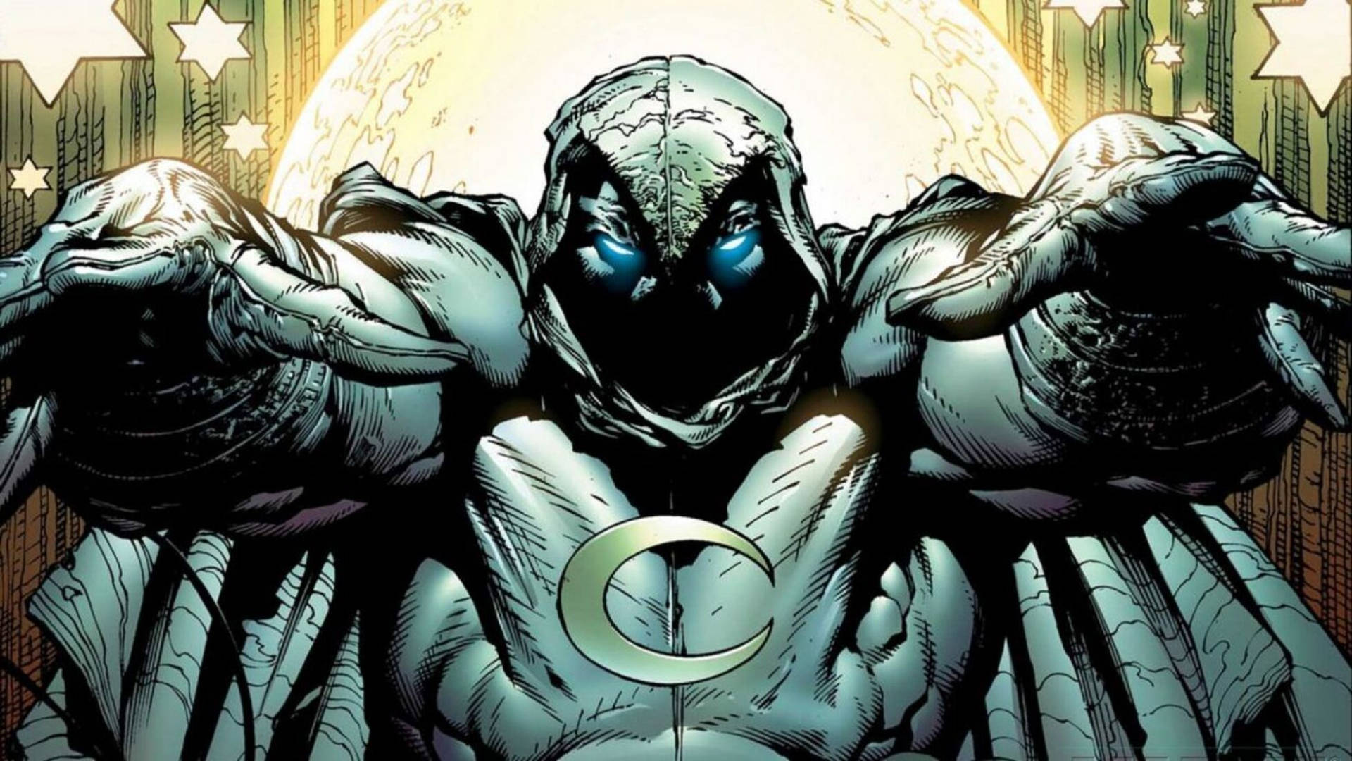 1955X1100 Moon Knight Wallpaper and Background