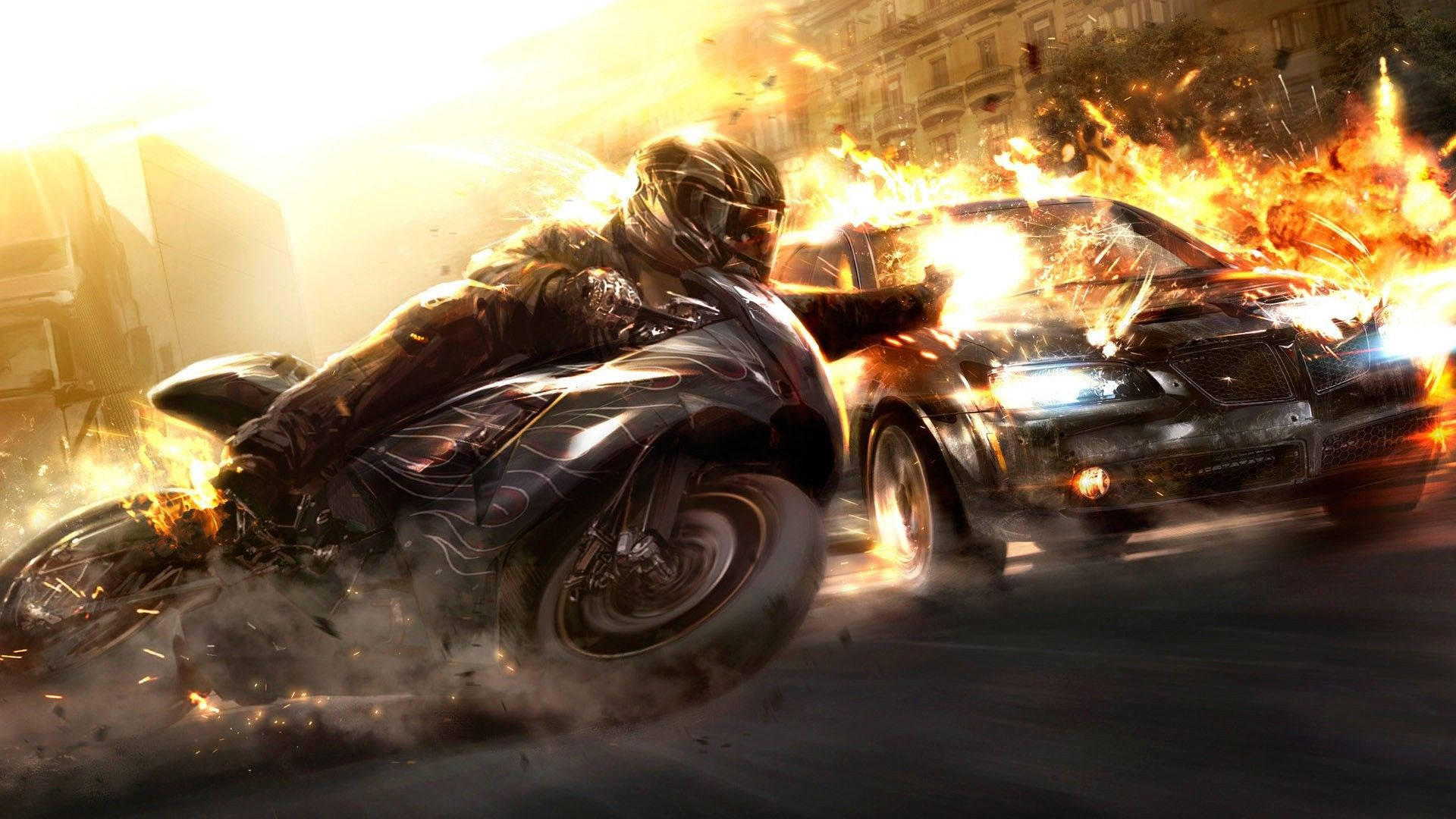 1920X1080 Motorcycle Wallpaper and Background