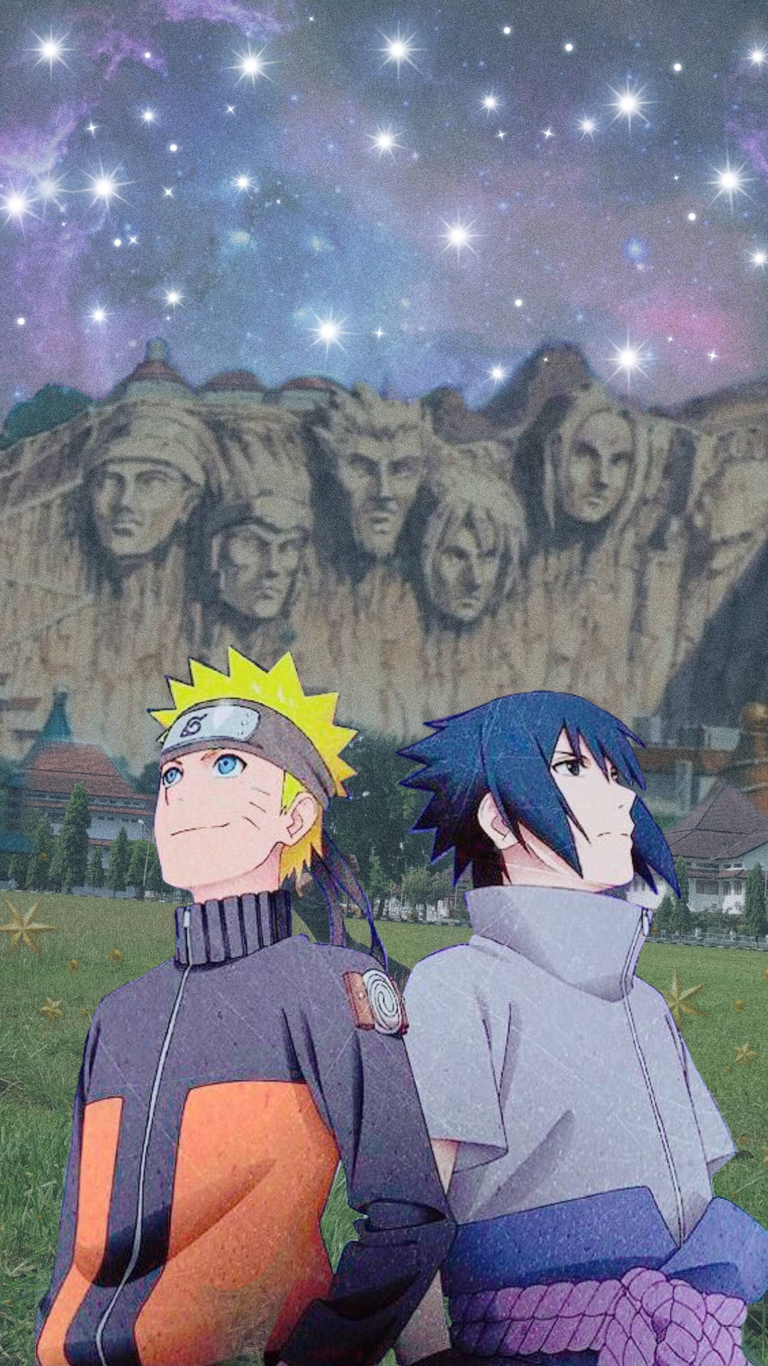 1717X3052 Naruto And Sasuke Wallpaper and Background