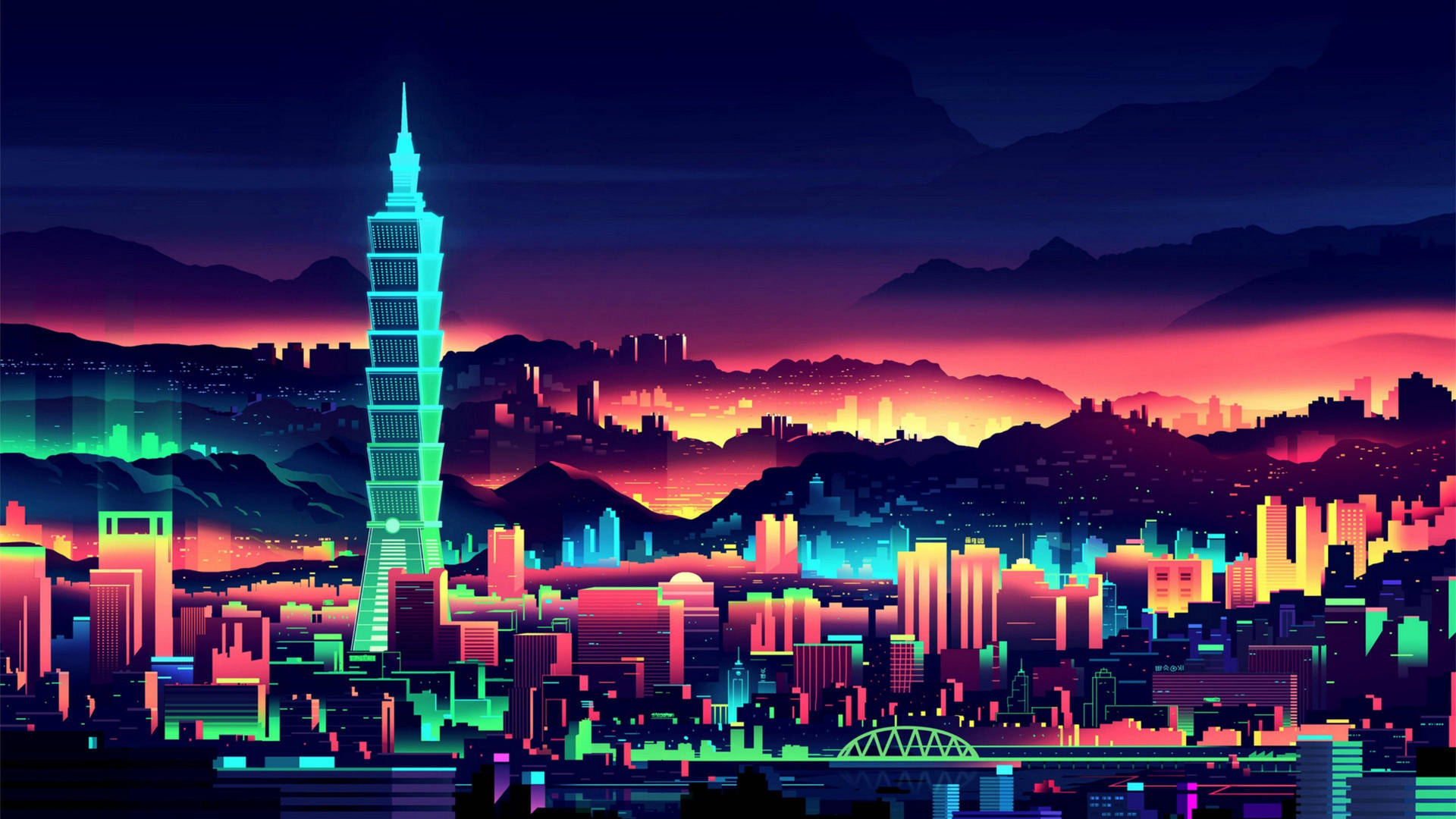 3840X2160 Neon Wallpaper and Background