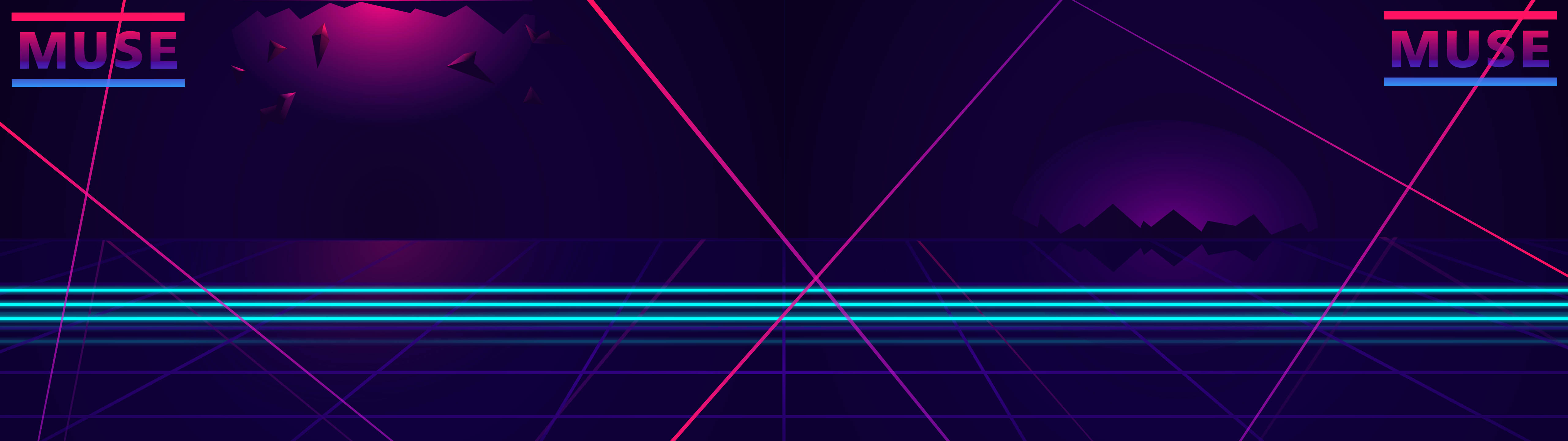5120X1440 Neon Wallpaper and Background
