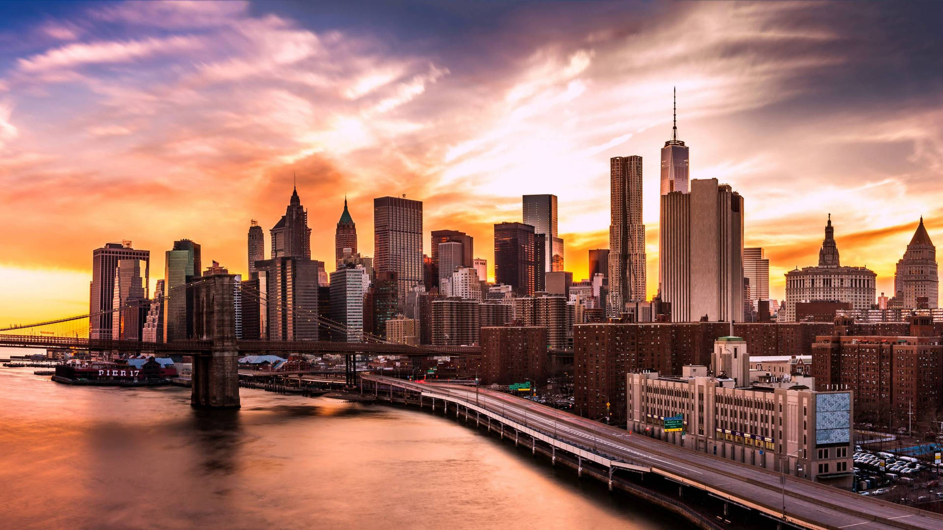 2500X1406 New York City Wallpaper and Background