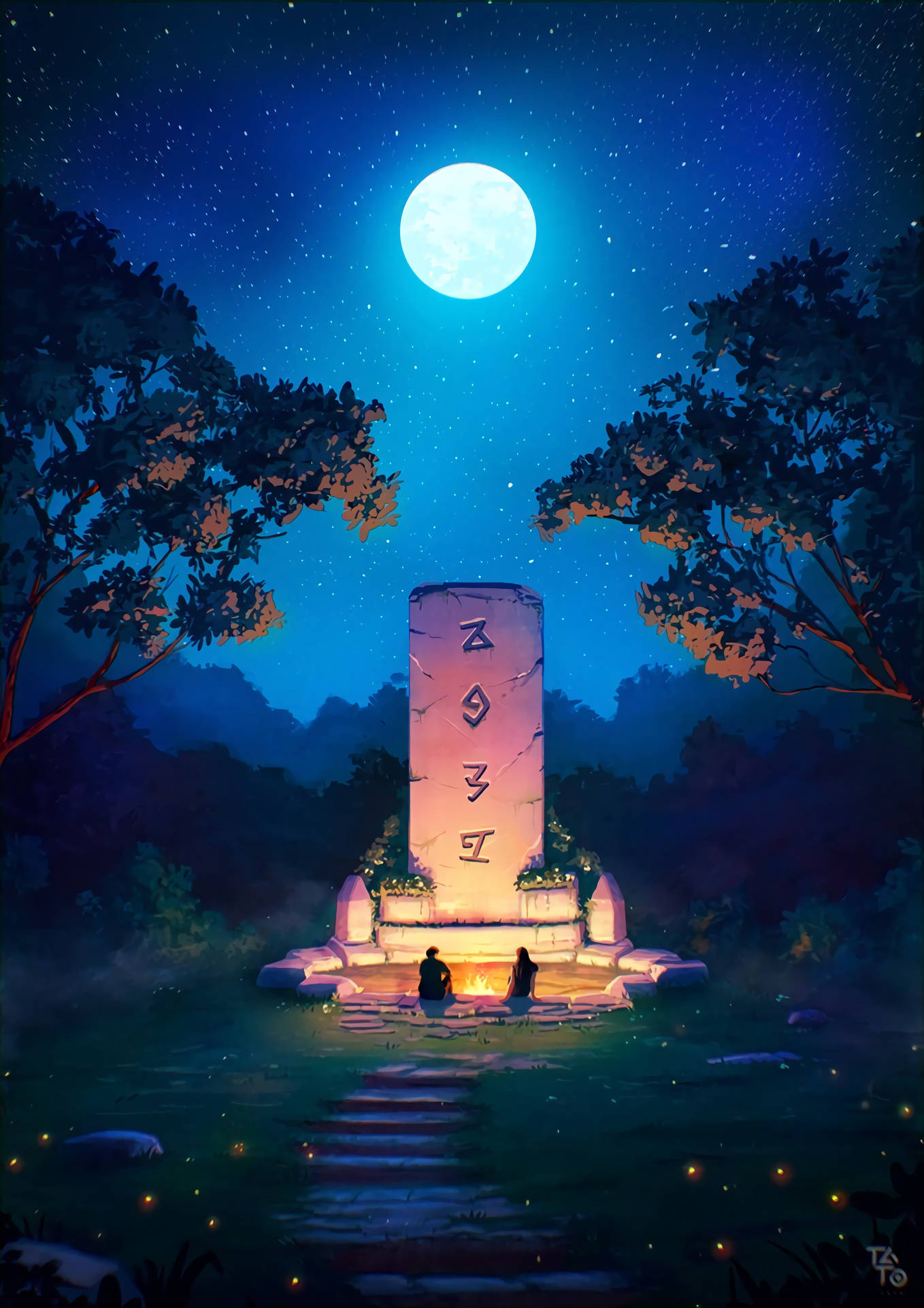 2716X3840 Night Wallpaper and Background