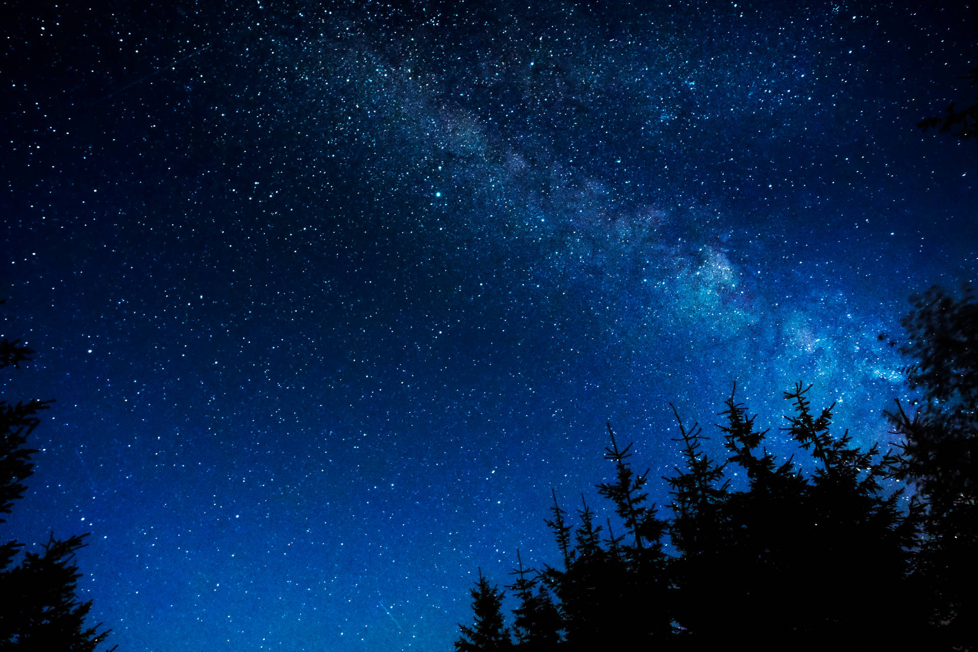 4608X3072 Night Sky Wallpaper and Background