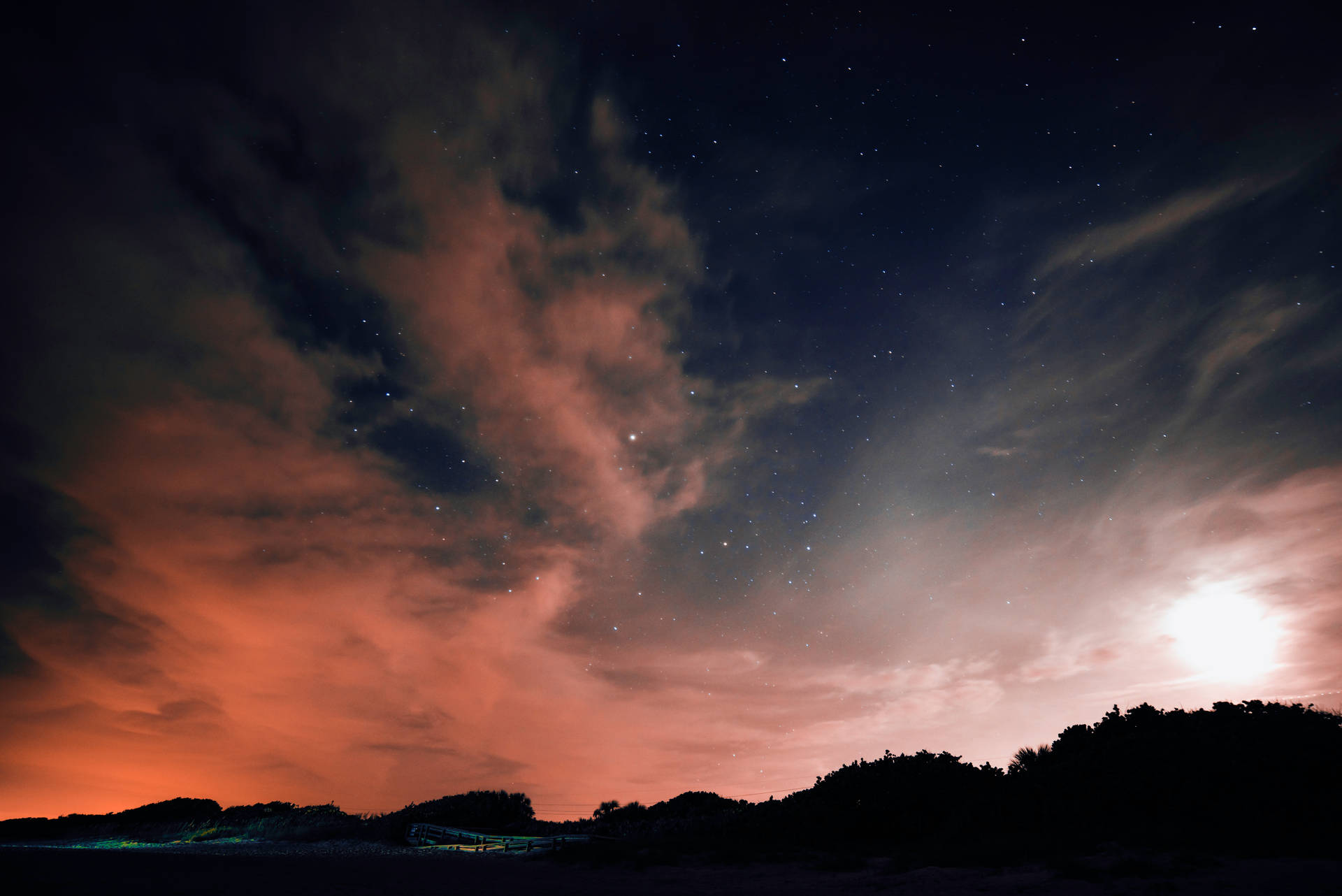 6569X4384 Night Sky Wallpaper and Background