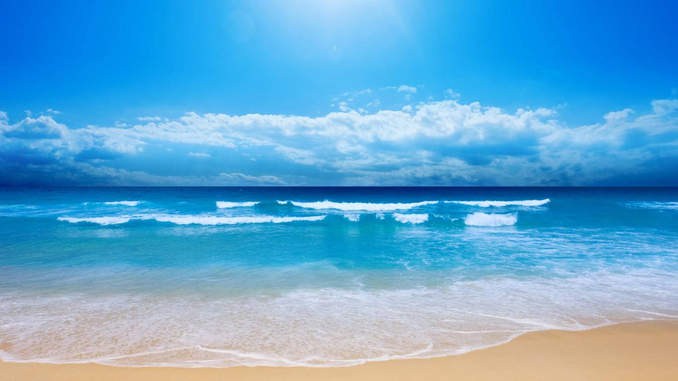 1366X768 Ocean Wallpaper and Background