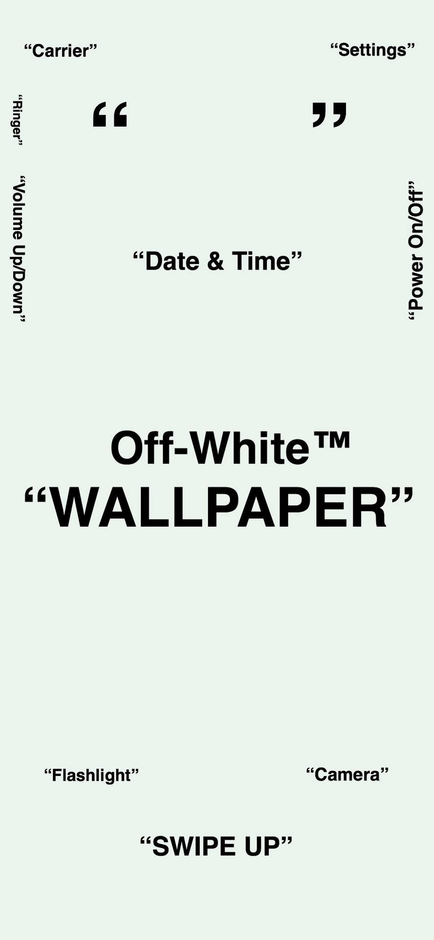 1125X2436 Off White Wallpaper and Background