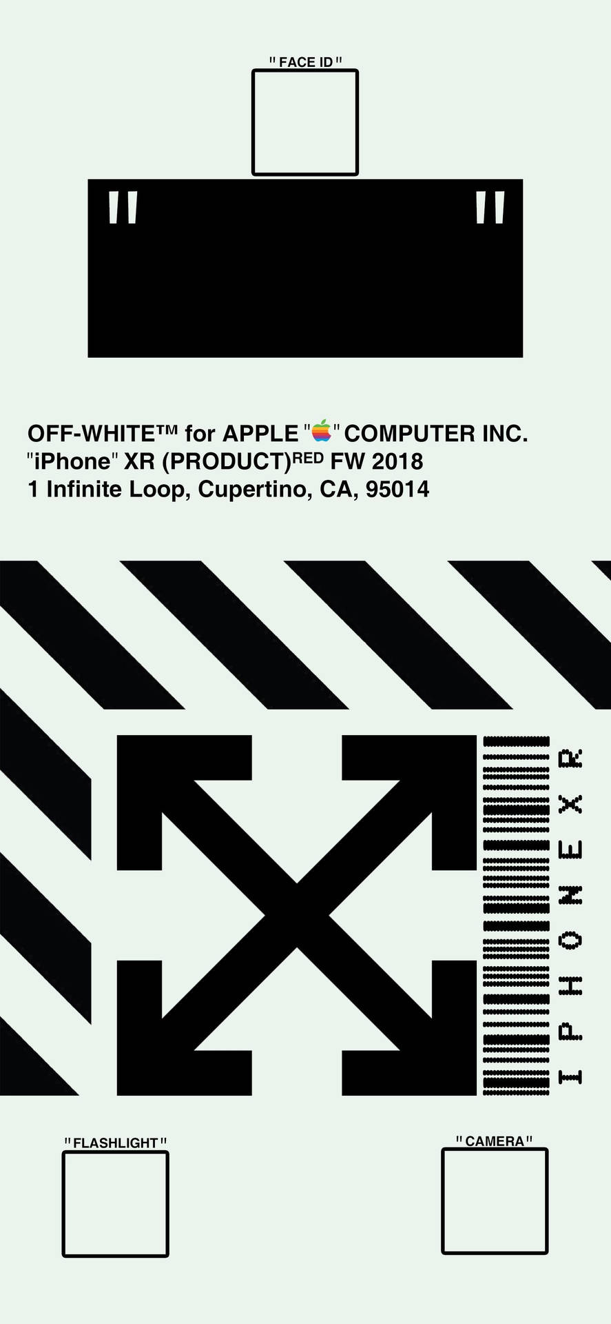 1656X3584 Off White Wallpaper and Background