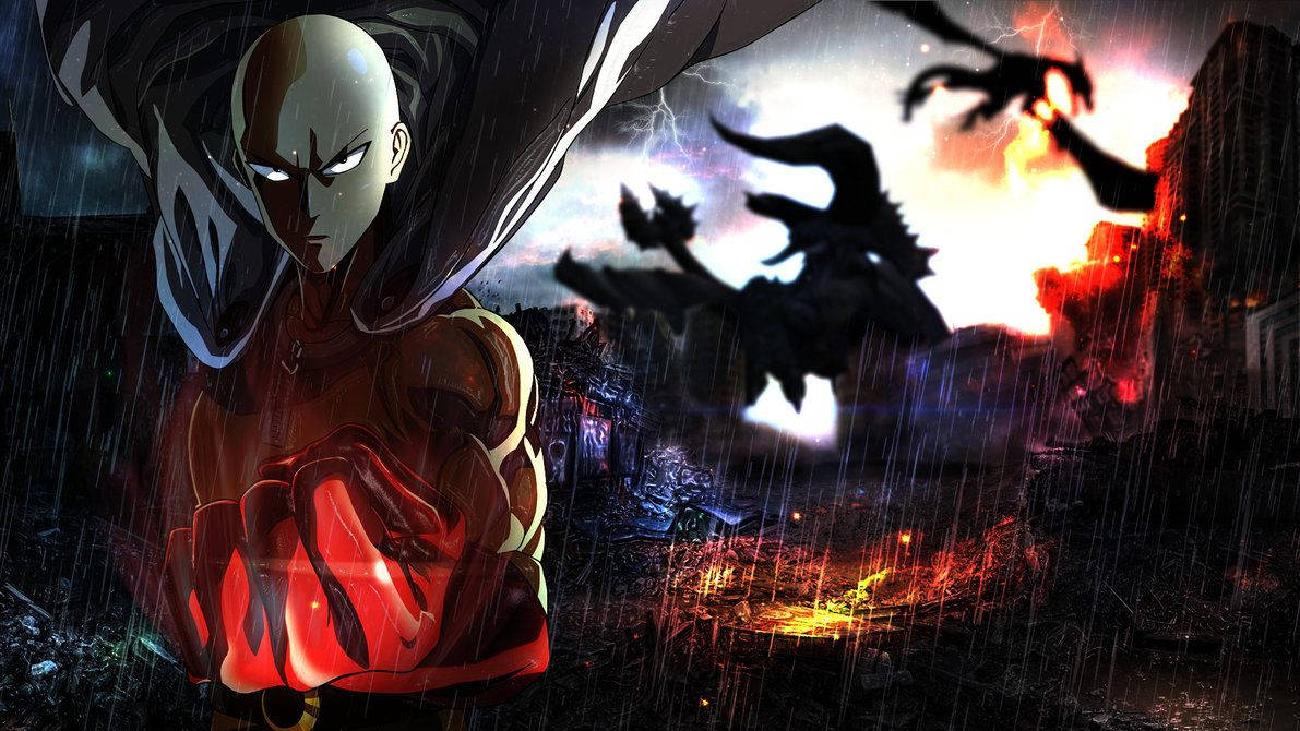 1191X670 One Punch Man Wallpaper and Background