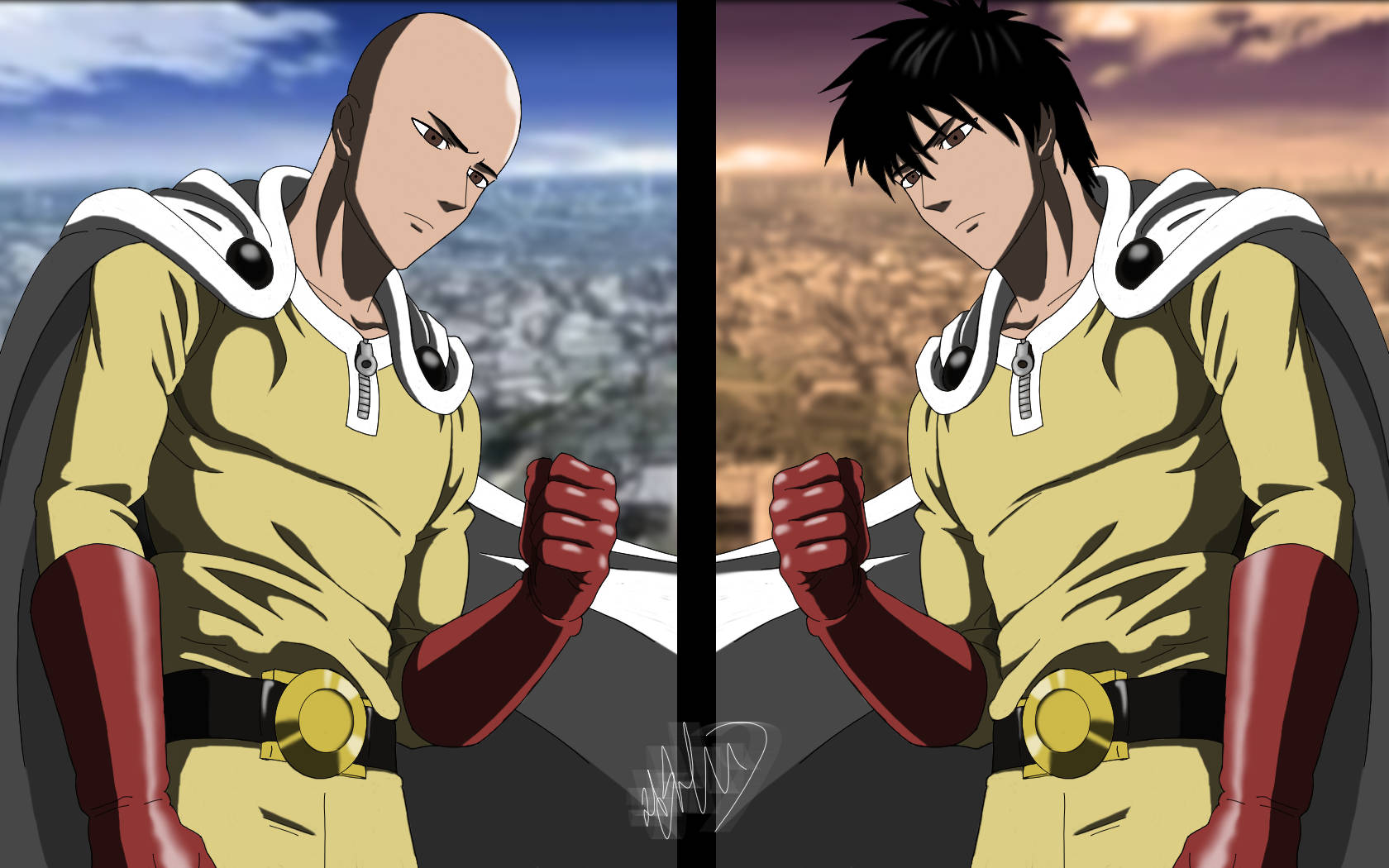 1680X1050 One Punch Man Wallpaper and Background