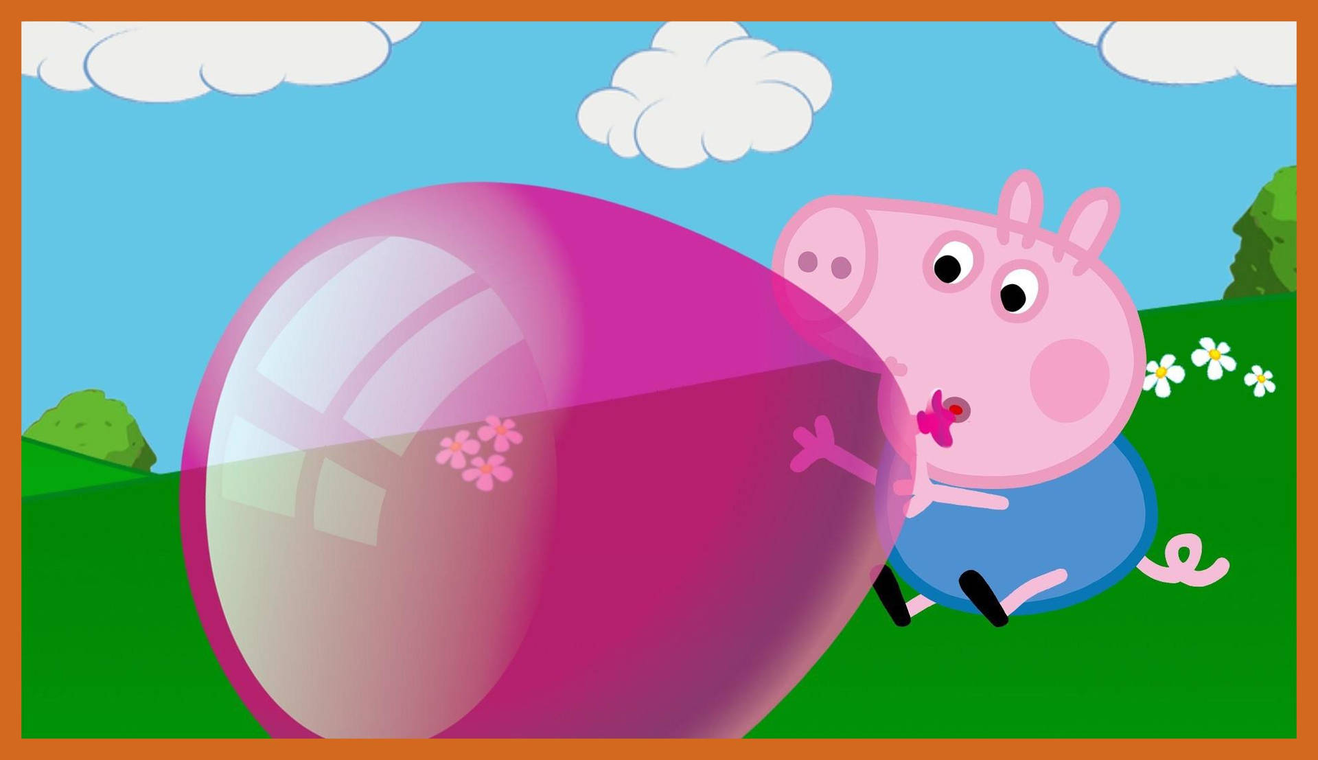 1984X1144 Peppa Pig Wallpaper and Background