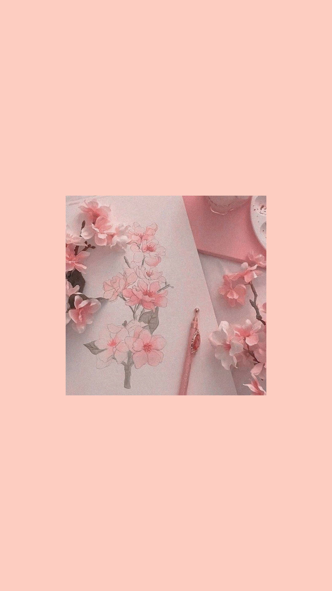 3072X5460 Pink Aesthetic Wallpaper and Background