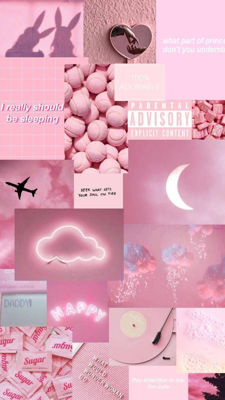 736X1309 Pink Aesthetic Wallpaper and Background