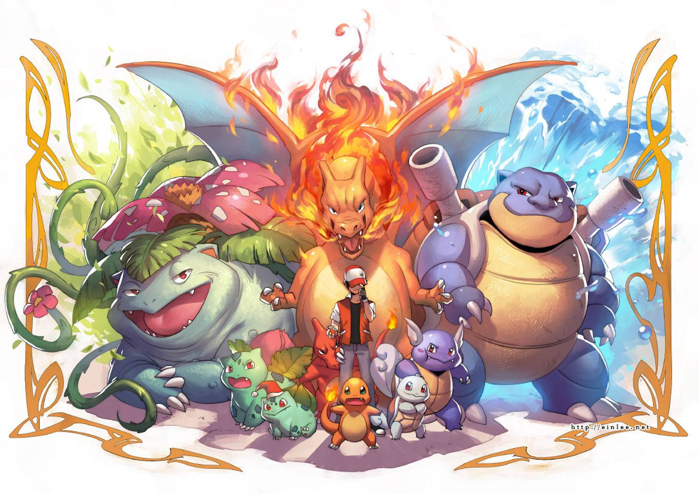 1366X966 Pokemon Wallpaper and Background