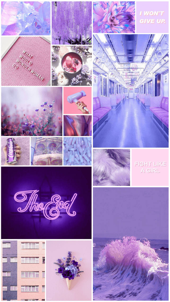 719X1280 Purple Aesthetic Wallpaper and Background