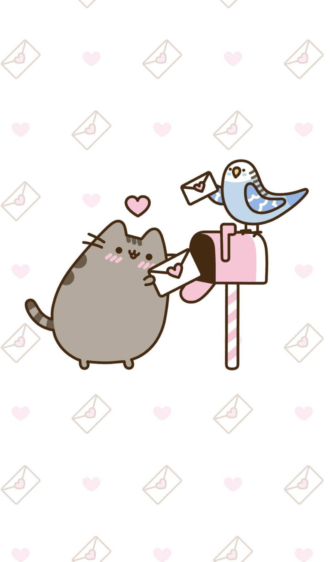 1125X1918 Pusheen Wallpaper and Background