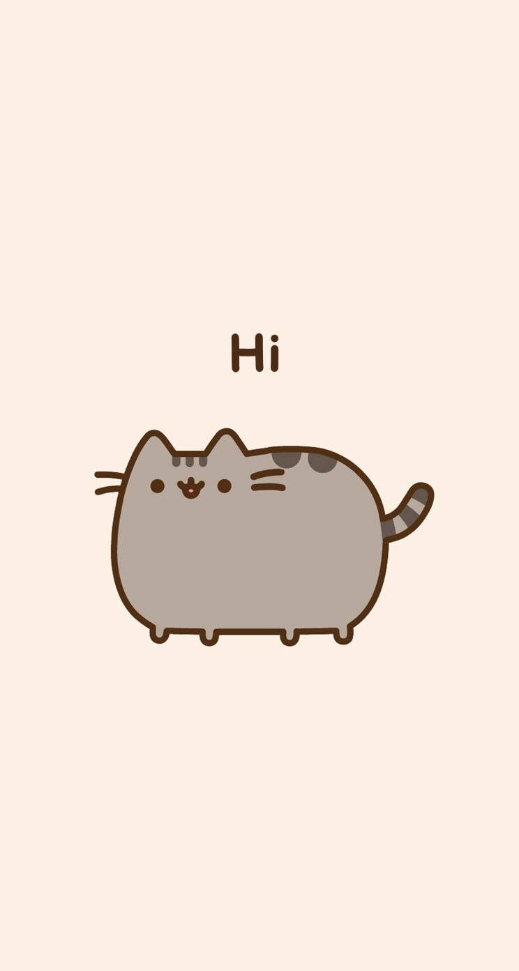 744X1392 Pusheen Wallpaper and Background